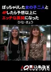 【ぽっちゃりした女の子二人と4Pしたら予想以上にエッチな展開になった】の一覧画像