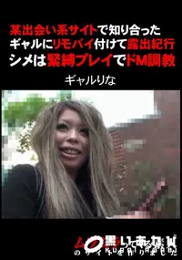 【某出会い系サイトで知り合ったギャルにリモバイ付けて露出紀行シメは緊縛プレイでドM調教】の一覧画像
