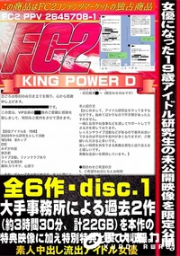 【女優になった19歳現役アイドル研究生の未公開映像を限定公開。大手事務所による圧力で永久凍結disc1】の一覧画像