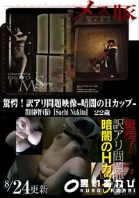 【メス豚 驚愕!訳アリ問題映像 -暗闇のHカップ-】の一覧画像
