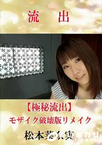 【【極秘流出】 松本菜奈実 モザイク破壊版リメイク】の一覧画像