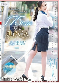 【【極秘流出】品性に隠した敏感スケベ本性 175cm美脚現役CA AV出演！ 加□いろは】の一覧画像